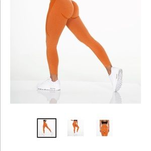 Burnt orange NVGTN contour leggings small Like brand new. I have gone up a size